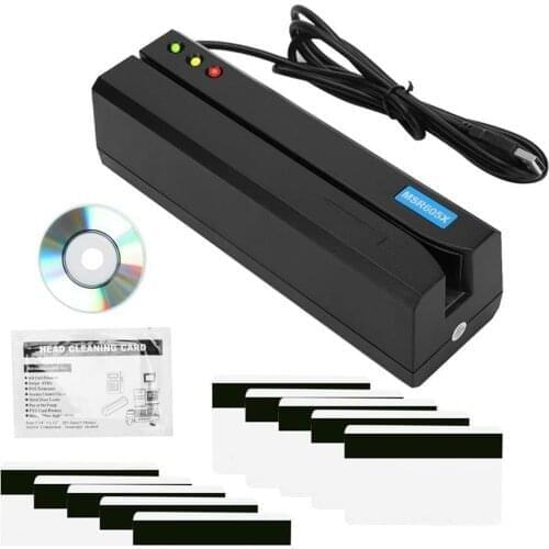 Access door lock msr605X USB magnetic card reader writer encoder without adapter