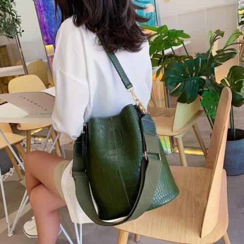Casual Leather Stone Pattern High Capacity Shoulder Crossbody Bags for Women 2021 Luxury Handbags Women Bags Designer Handbags