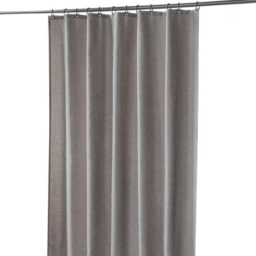 Luxury Thicken Shower Curtain Anti-mildew Solid Color Shower Curtain Japanese Elegant Rideau Douche Bathroom Decoration DI50YL