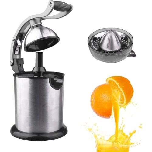 220V Citrus Juicer Stainless Steel Squeezer Fruit Lemon Juice Extractor Orange Pomegranate Press Juicer