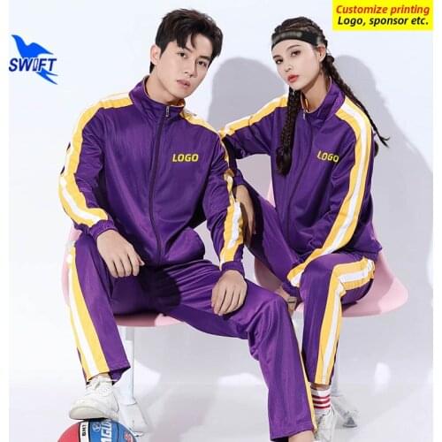 2021 Couples Fleece Sportswear Tracksuit Soccer Football Training Suit Men Women Sports Suit Running Gym Fitness Set Customize