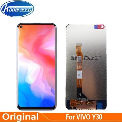 6.47" For Vivo Y30 LCD Display Touch Screen Digiziter Assembly For VIVO Y 30 1938 Screen Panel Accessories