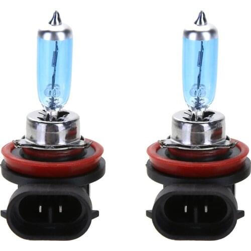 MOJOYCE 2pcs H11 12V 55W Blue Halogen Light Bulbs for Car Headlamp Headlight Lamp Car Light Source parking New
