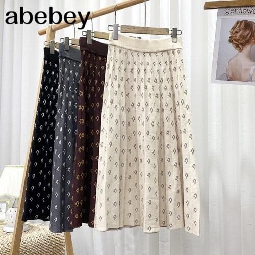 Женские трикотажные юбки Abebey China At AliExpress