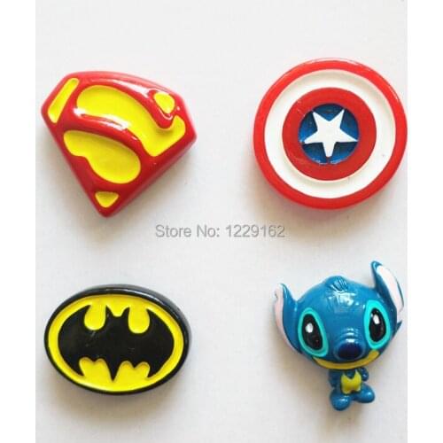 Free shipping (4pcs/set ) American Comics fridge magnet sticker Cute hero message sticker for kids gift home Decor