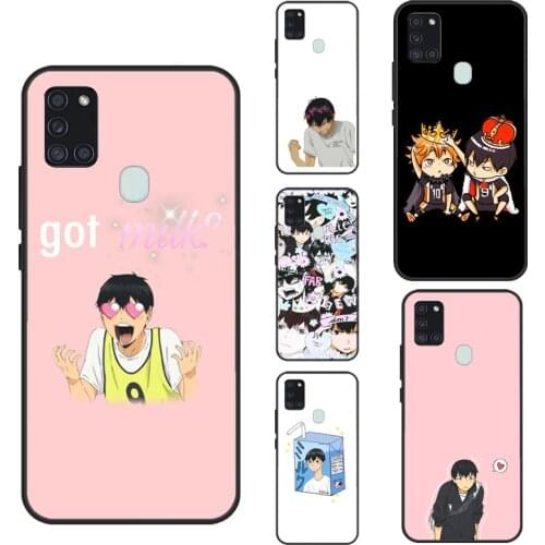 Tobio Kageyama Haikyuu For Samsung A71 A51 A11 A31 M21 M31 Case For Galaxy A50 A70 A40 A10 A30 A21S A20e Cover