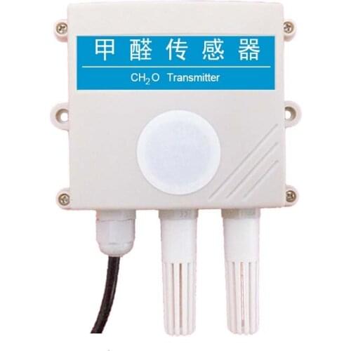 CH2O Formaldehyde sensor transmitter detection detector 4-20mA analog RS485 output with temperature and humidity