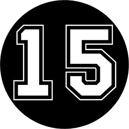 Hot Sell NO.15 Reflective Graffiti Car Accessories Car Sticker Decals for Window Rear Other Vehicle KK 16*16cm