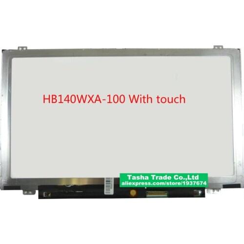 HB140WXA NEW 14.0" HD LAPTOP LED LCD TOUCH SCREEN GLOSSY LIKE BOE BOEHYDIS HB140WXA-100