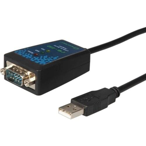 Computer Cables & Connectors USB RS232 Adapter USB 2.0 to RS-232 Male (9-pin) DB9 Serial Cable with FTDI Chipset Supports Win10