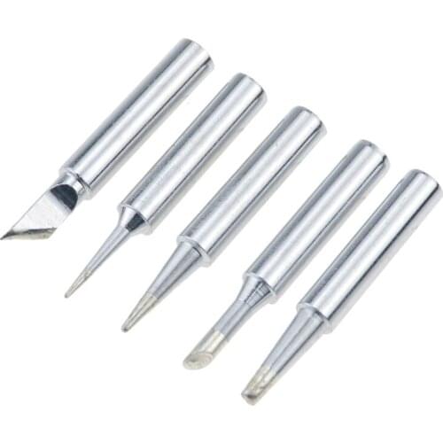Q1JB Durable 5 pcs Inner-heated Soldering Iron Head Soldering Iron Tip Fit for Soldering Stand for Home DIY Welding Use