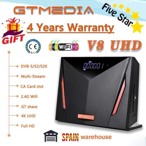 Newest GTmedia v8 uhd Satellite Receiver Updated GTmedia V8 Nova Built in Wifi Full HD GTmedia V8 Honor freesat v9 super no app