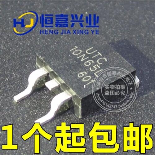 New&original 100% In Stock MOS UTC10N65L 10N65L 10A/650V TO-263 5pcs/lot