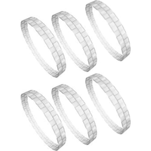 Tire skin for IROBOT ROOMBA Wheels Series 500 606 630 670 681 700 800 and 900 Anti-Slip,Great Adhesion and Easy Assembly