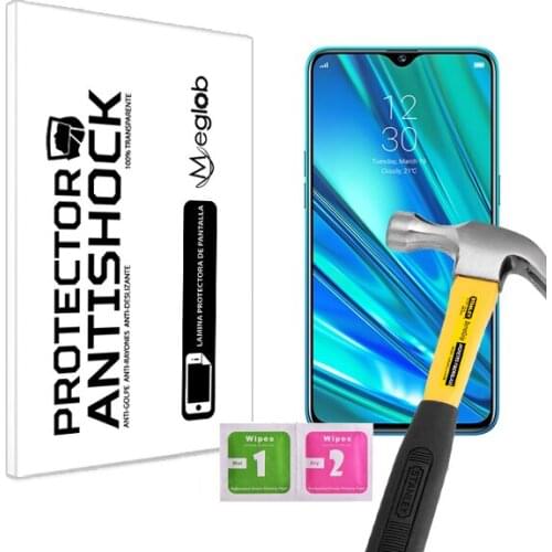 Screen protective Anti-Shock Anti-scratch Anti-Shatter compatible with Realme Q