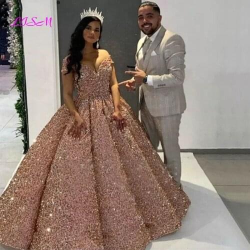 Sexy Sparkly Evening Dress Sweetheart Off Shoulder Sequins Ball Gown Formal Party Dresses Long 2021 Pageant Evening Gowns