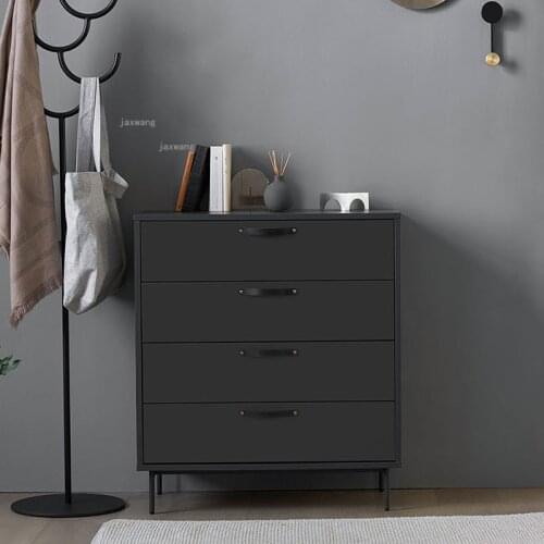 Living Room Household Furniture Storage Cabinets Bedroom Dormitory Drawers Modern Minimalist Small Apartment Villa Nightstands