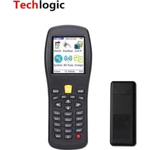Techlogic X3 PDA Wireless Barcode Scanner Warehouse Inventory Scanner Laser Barcode Gun with Storeage Handheld Terminal PDA