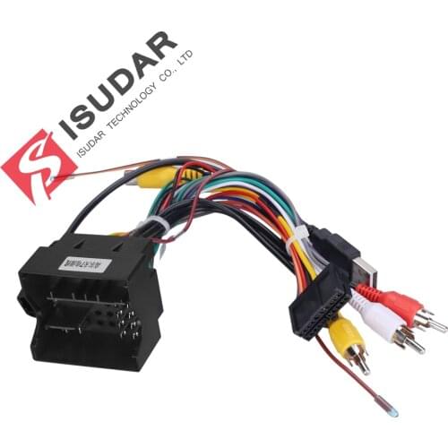 Isudar Special ISO Cable For ISUDAR/VW/Volkswagen/MQB/Golf 7 Platform Car DVD just fit for ISUDAR Android