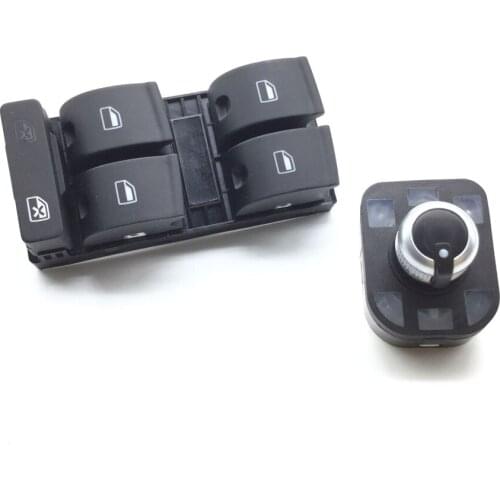 2 X Power Window Mirror Control Switch For AUDI A4 S4 B6 B7 RS4 SEAT Exeo 8E0959851 / 4F0959565 / 8E0 959 851 / 4F0 959 565