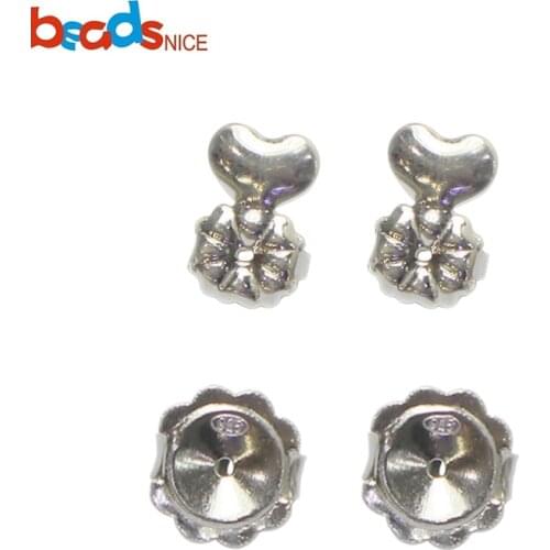 Beadsnice Sterling Silver Earring Backs Earring Stopper Butterfly Back Jewelry Wholesale Earnuts Earring Finding Compone 38538