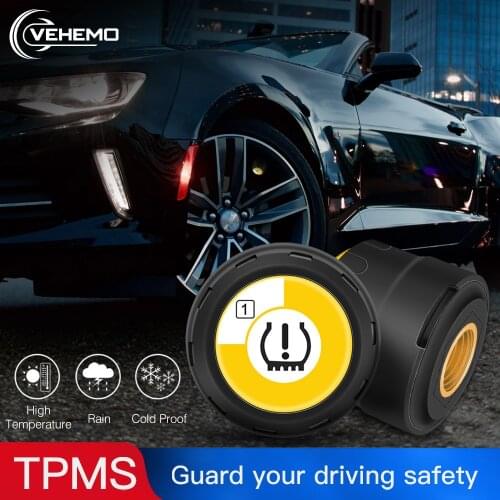 Wireless Bluetooth Car Tpms Mobile Phone APP Detection 4 External Sensors tire pressure monitor system Tire Anti-explosion