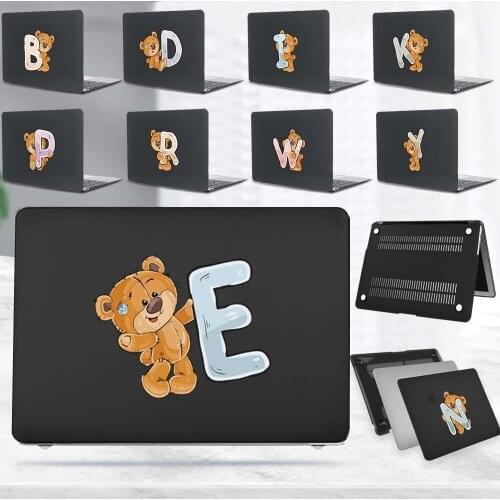 Laptop Case for Macbook Air 13 A2337 M1 A2179 2020 A1932 Touch ID&Air 11" A1370 A1465 Painting Initial Name Plastic Hard Shell