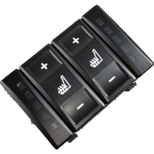 Car Silver/Black Seat Heating Control Button Switch For Ford Mondeo MK4 S-MAX Galaxy MK 3 6M2T 19K314 AC 6M2T19K314AC