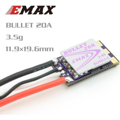 EMAX Bullet Series 6A 15A 20A 30A 35A PRO35A MINI ESC Support MULTISHOT / ONESHOT42 / ONESHOT125 For fpv Quadcopter ESC