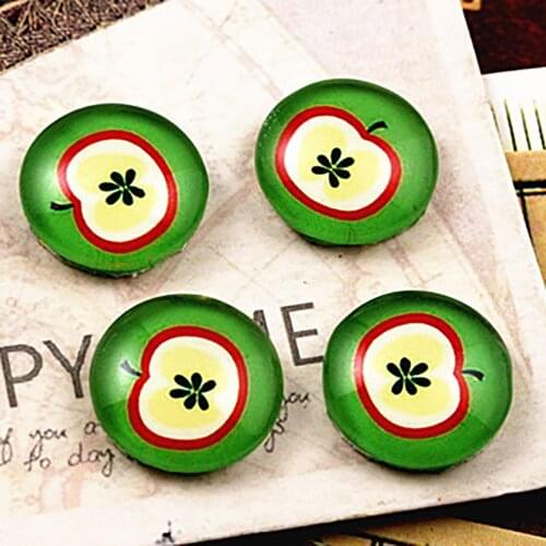 Hot Sale 20pcs 12mm Handmade Photo Glass Cabochons E5-20