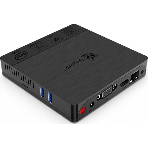 Mini PC host BT4 4+64G Intel Atom Z8500 Office games Home entertainment