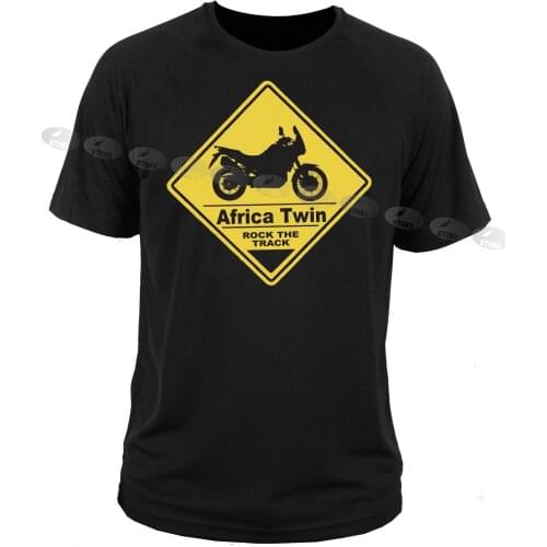 2019 New Summer Mens Hot Sale Fashion T-shirt Japanes Famous Motorcycle Motorbike Africa Twin Adventure Crf Shirt