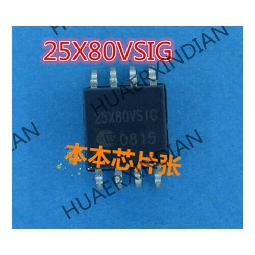 New W25X80VSIG 25X80VSIG 25X80VS1G SOP8 high quality