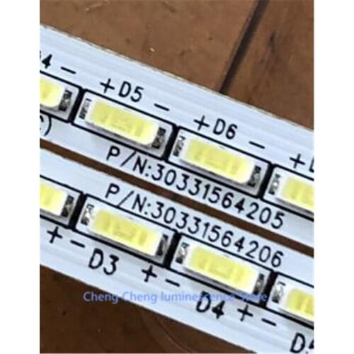 2piece/lot FOR Toshiba 40BF1C LCD TV backlight bar LJ64-02267A LJ64-02268A with screen LTA400HF16 1piece=56LED 453MM