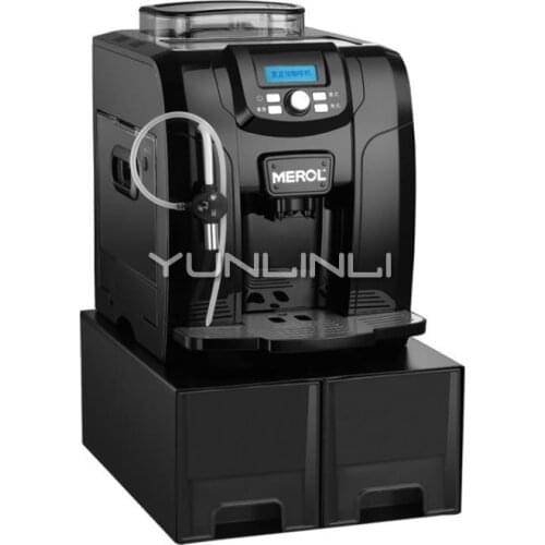Full-automatic Coffee Machine Commercial Espresso Coffee Maker Frothing Grinding All in One Coffee Machine ME-815