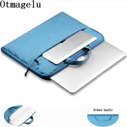 Laptop Bag Case 11.6 12 13.3 14 15.4 15.6 Messenger Bags Handbag For MacBook Air Pro Tablet Bags Case For Men Women Notebook Bag