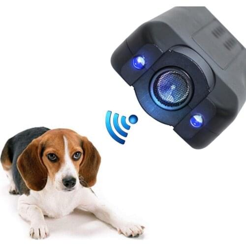 Pet Dog Repeller Anti Barking Stop Bark Training Device Trainer Led Ultrasonic Agility Anti Barking Ultrasonic Equipment Toys