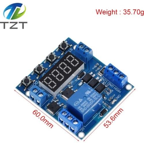 XY-J05 Delay Module Timer delay trigger OFF Voltage upper lower limit detection Cyclic timing counting Battery Charge control