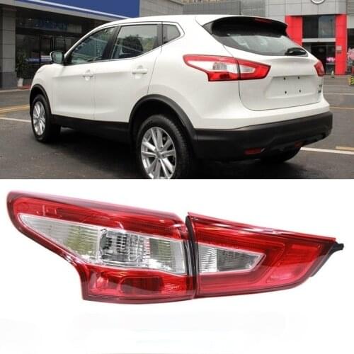 For Nissan Qashqai tail light assembly 2016-2021 Qashqai brake light led light turn signal reversing light lampshade