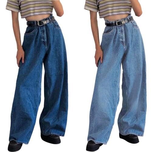 Woman Jeans Blue Pencil Pants Women Clothing Casual Denim Pants Woman Mid-Waist Ripped Jeans Drop Shipping