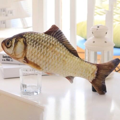 Pet CatS Play Fish Shape Chewing Bite Toy Great Gifts Interactive Scratches Toy