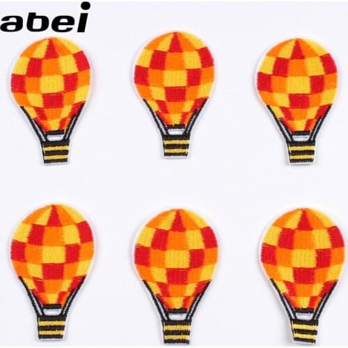 10pcs/lot Embroidery Cartoon balloon Stickers for Coats Jeans Backpack Shoes Hats Decoration DIY Patch Appliques Garments Badge