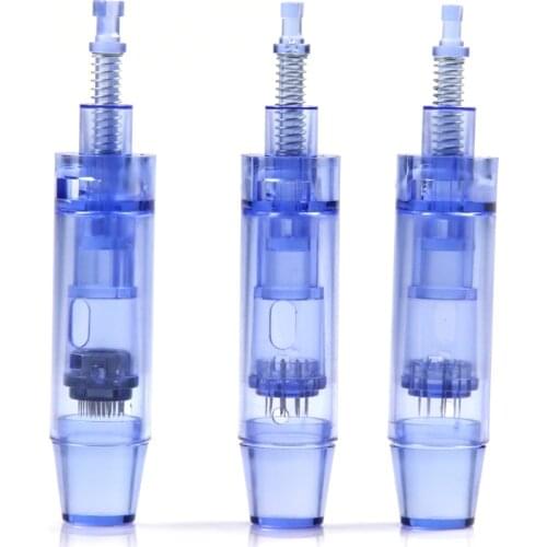 100pcs/lot Micro needle 9 pin / 12 pin / 36 pin / nano Cartridge Replacement For Derma Pen Micro Nano Head Tattoo Needles