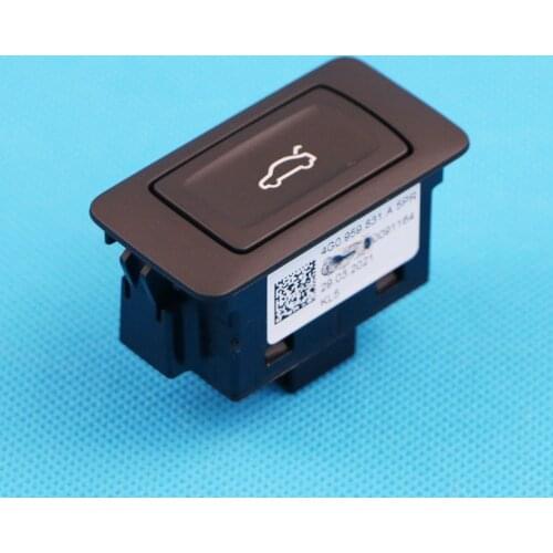 4G0959831A Electric Power Trunk Lock Control Switch Button Trunk Lid Lock For Audi A4 B8 A6 C7 A7 Sportback A8 S8 Q3 Q5 Q7 RS4