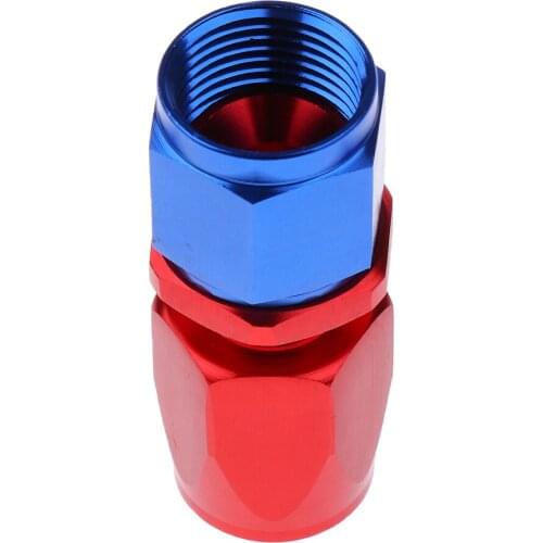 AN-8 8mm Fuel Oil Swivel Fitting Hose End Adaptor With 8/16'' Female Thread