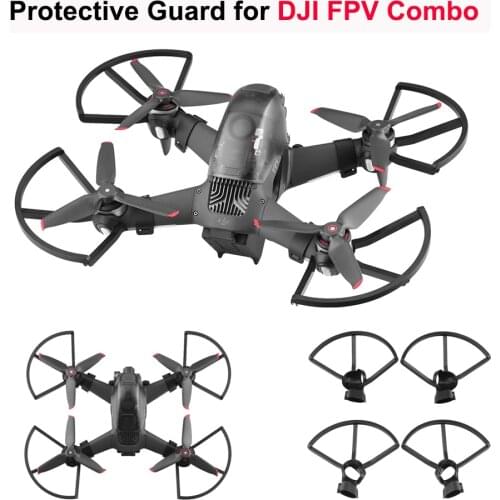 Drone Propeller Protector Guard for DJI FPV Combo Blade Protection Cover Anti-collision Protector Wing Fan Cover Accessories