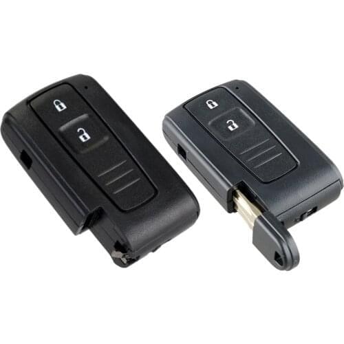 2 Button Remote Car Key Shell Case for Toyota Prius 2004 2005 2006 2007 2008 2009 Corolla Verso Camry with/without Uncut Blade