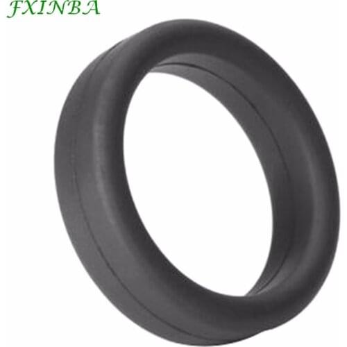 FXINBA 100% Silicone Penis Ring Wheel Black Penis Cock Ring Delay Male Masturbation Adult Sex Products Toys for Men