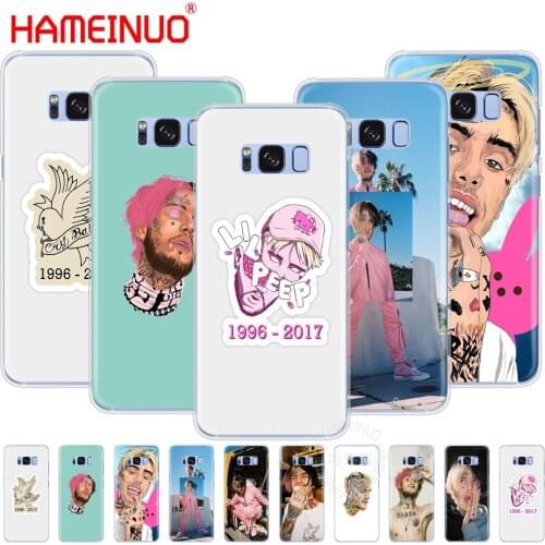 HAMEINUO lil peep cell phone case cover for Samsung Galaxy S9 S7 edge PLUS S8 S6 S5 S4 S3 MINI