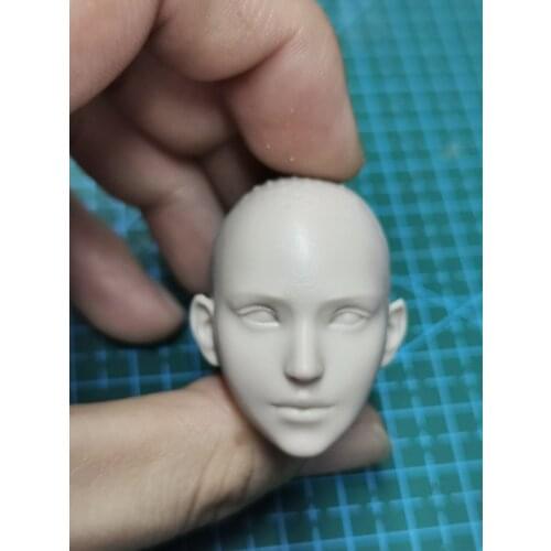 1/6 Scale The Final Fantasy 7 Tifa Unpainted Head Sculpt for 12''Body DIY